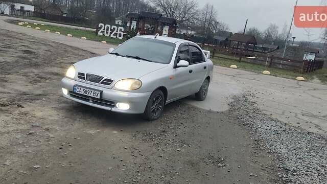 Серый Дэу Ланос, объемом двигателя 1.5 л и пробегом 262 тыс. км за 1750 $, фото 1 на Automoto.ua