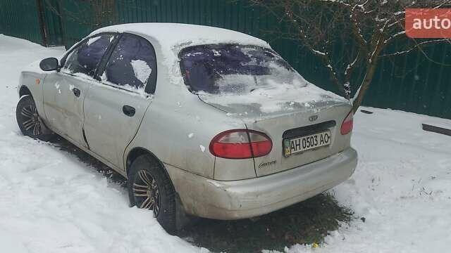 Сірий Деу Ланос, об'ємом двигуна 1.5 л та пробігом 221 тис. км за 1183 $, фото 1 на Automoto.ua