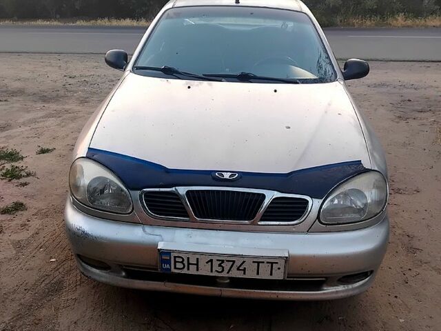 Серый Дэу Ланос, объемом двигателя 1.5 л и пробегом 100 тыс. км за 1600 $, фото 1 на Automoto.ua