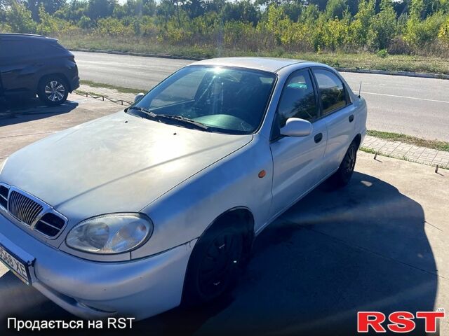 Серый Дэу Ланос, объемом двигателя 1.5 л и пробегом 187 тыс. км за 2300 $, фото 1 на Automoto.ua