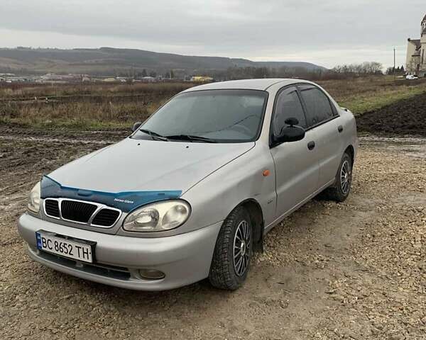 Серый Дэу Ланос, объемом двигателя 1.5 л и пробегом 215 тыс. км за 1499 $, фото 1 на Automoto.ua