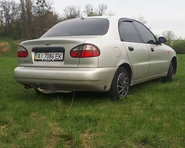 Сірий Деу Ланос, об'ємом двигуна 1.5 л та пробігом 565 тис. км за 1200 $, фото 1 на Automoto.ua