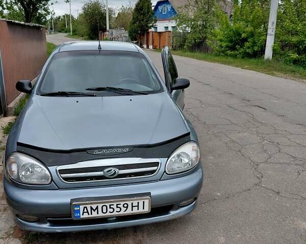 Сірий Деу Ланос, об'ємом двигуна 1.5 л та пробігом 137 тис. км за 2500 $, фото 1 на Automoto.ua