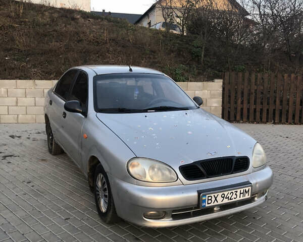 Серый Дэу Ланос, объемом двигателя 1.3 л и пробегом 390 тыс. км за 1000 $, фото 1 на Automoto.ua