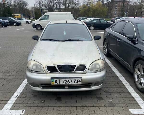 Серый Дэу Ланос, объемом двигателя 1.5 л и пробегом 328 тыс. км за 1350 $, фото 1 на Automoto.ua