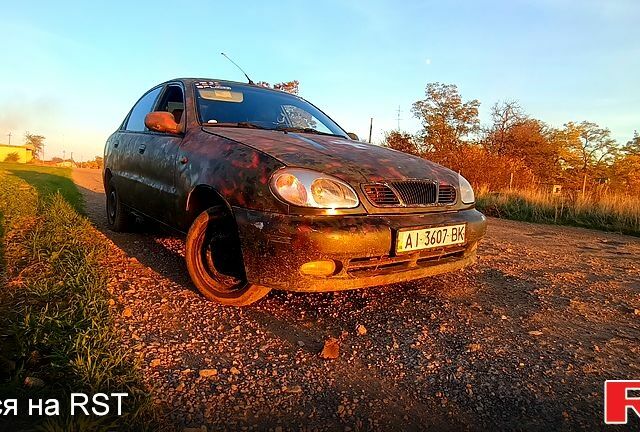 Сірий Деу Ланос, об'ємом двигуна 1.5 л та пробігом 0 тис. км за 1100 $, фото 1 на Automoto.ua