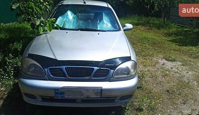 Серый Дэу Ланос, объемом двигателя 1.5 л и пробегом 358 тыс. км за 2500 $, фото 1 на Automoto.ua