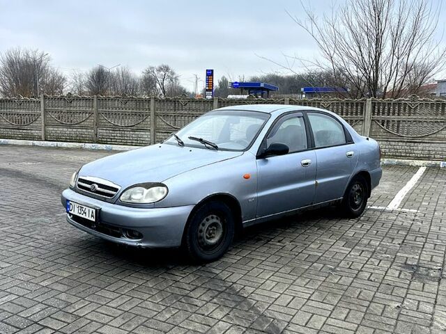 Серый Дэу Ланос, объемом двигателя 1.5 л и пробегом 175 тыс. км за 1350 $, фото 1 на Automoto.ua