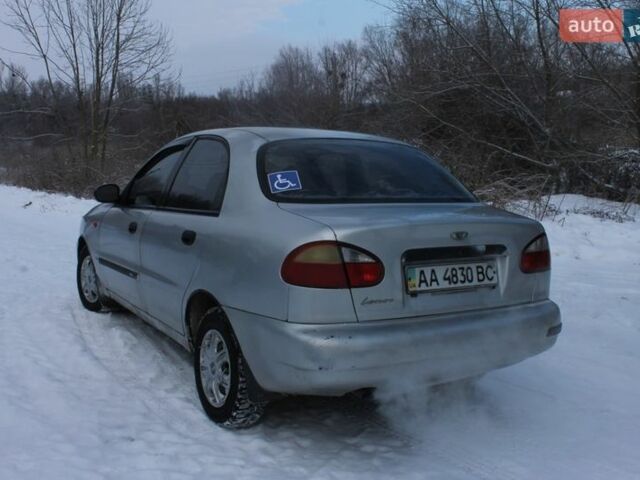 Сірий Деу Ланос, об'ємом двигуна 1.5 л та пробігом 450 тис. км за 1200 $, фото 1 на Automoto.ua