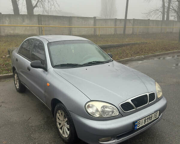 Серый Дэу Ланос, объемом двигателя 1.5 л и пробегом 260 тыс. км за 2300 $, фото 1 на Automoto.ua