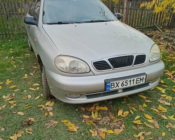 Деу Ланос 2006 у Летичеве на Automoto.ua Сірий Деу Ланос, об'ємом двигуна 1.5 л та пробігом 290 тис. км за 1600 $, фото 1 на Automoto.ua