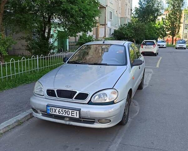 Серый Дэу Ланос, объемом двигателя 1.5 л и пробегом 253 тыс. км за 1700 $, фото 1 на Automoto.ua