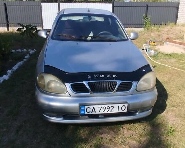 Сірий Деу Ланос, об'ємом двигуна 1.5 л та пробігом 180 тис. км за 2300 $, фото 1 на Automoto.ua