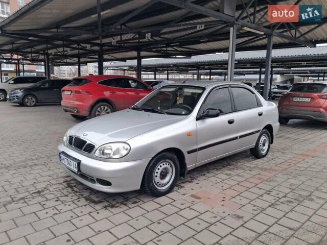 Серый Дэу Ланос, объемом двигателя 1.5 л и пробегом 193 тыс. км за 2500 $, фото 1 на Automoto.ua