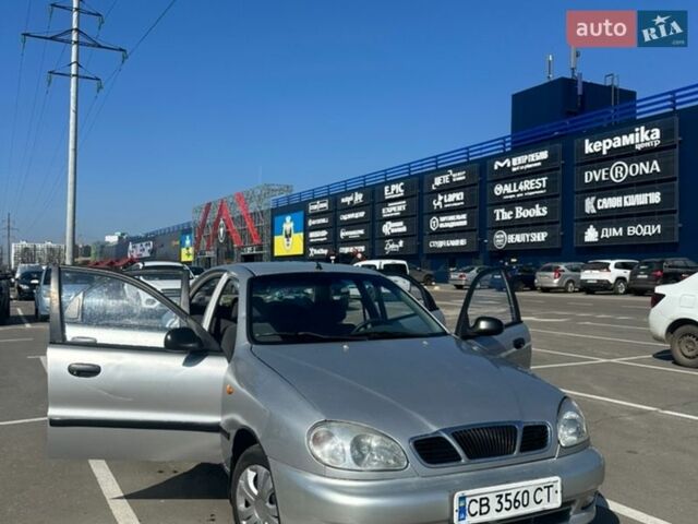 Серый Дэу Ланос, объемом двигателя 1.5 л и пробегом 205 тыс. км за 2200 $, фото 1 на Automoto.ua