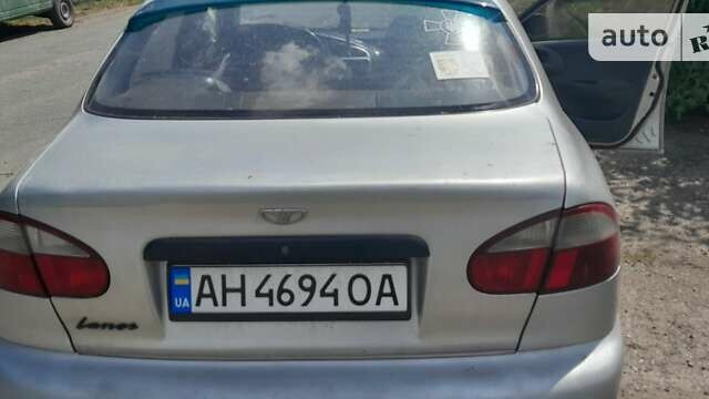 Серый Дэу Ланос, объемом двигателя 1.5 л и пробегом 200 тыс. км за 1500 $, фото 1 на Automoto.ua