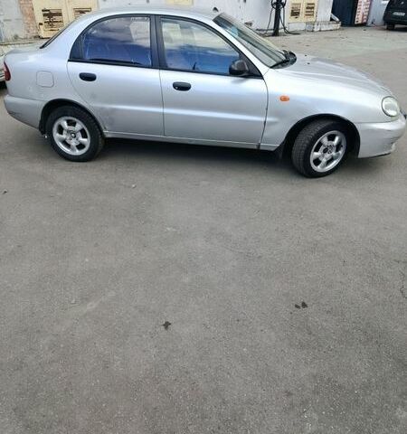 Серый Дэу Ланос, объемом двигателя 1.5 л и пробегом 193 тыс. км за 1800 $, фото 1 на Automoto.ua