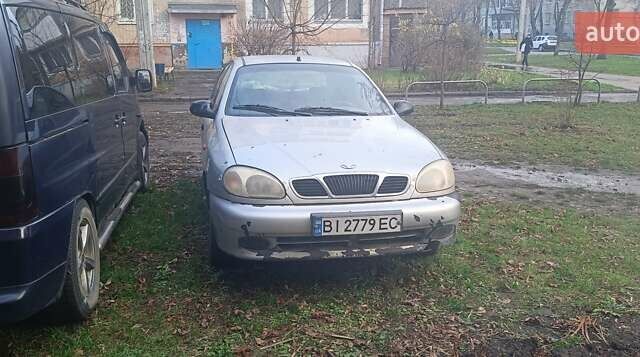 Сірий Деу Ланос, об'ємом двигуна 1.6 л та пробігом 290 тис. км за 1000 $, фото 1 на Automoto.ua