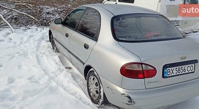 Серый Дэу Ланос, объемом двигателя 1.5 л и пробегом 240 тыс. км за 1299 $, фото 1 на Automoto.ua