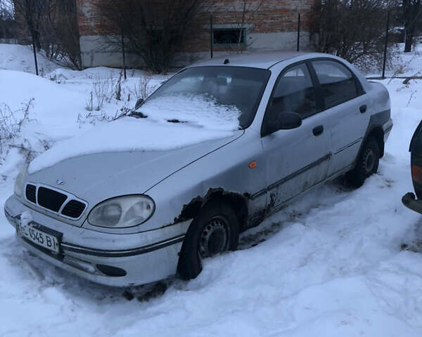Серый Дэу Ланос, объемом двигателя 1.5 л и пробегом 200 тыс. км за 900 $, фото 1 на Automoto.ua