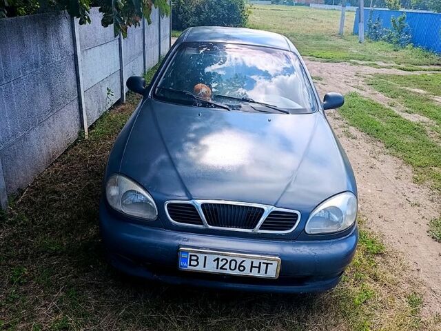 Серый Дэу Ланос, объемом двигателя 1.5 л и пробегом 370 тыс. км за 1350 $, фото 1 на Automoto.ua