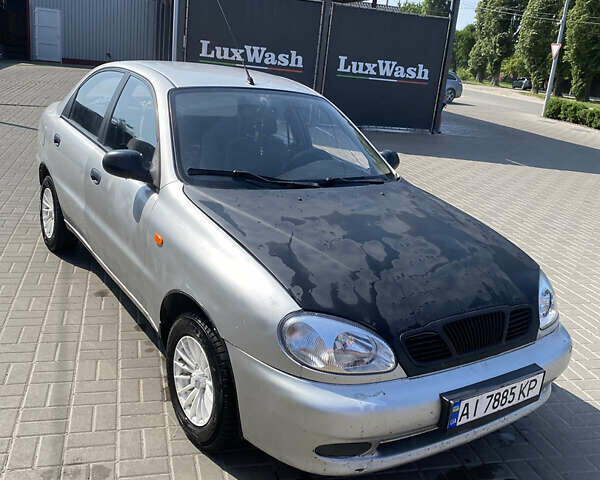 Серый Дэу Ланос, объемом двигателя 1.5 л и пробегом 220 тыс. км за 1750 $, фото 1 на Automoto.ua