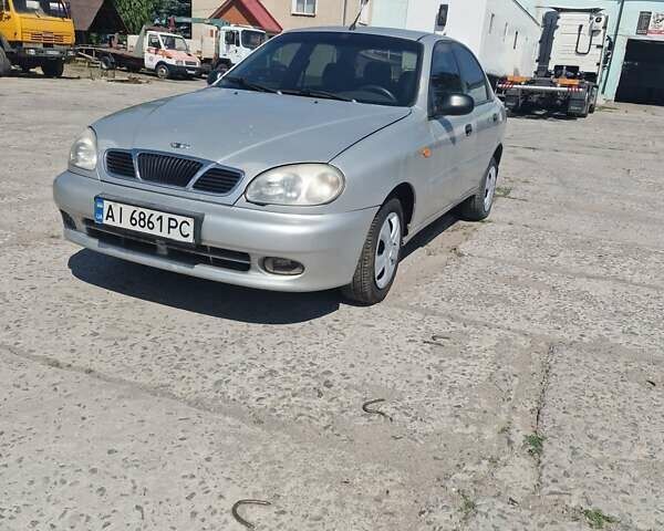 Сірий Деу Ланос, об'ємом двигуна 1.5 л та пробігом 200 тис. км за 1500 $, фото 1 на Automoto.ua