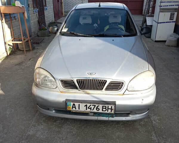 Сірий Деу Ланос, об'ємом двигуна 1.39 л та пробігом 285 тис. км за 1600 $, фото 1 на Automoto.ua