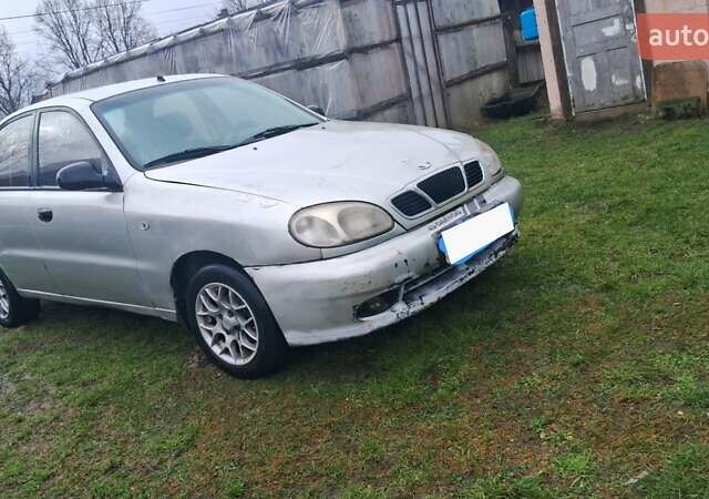 Серый Дэу Ланос, объемом двигателя 1.5 л и пробегом 170 тыс. км за 1200 $, фото 1 на Automoto.ua