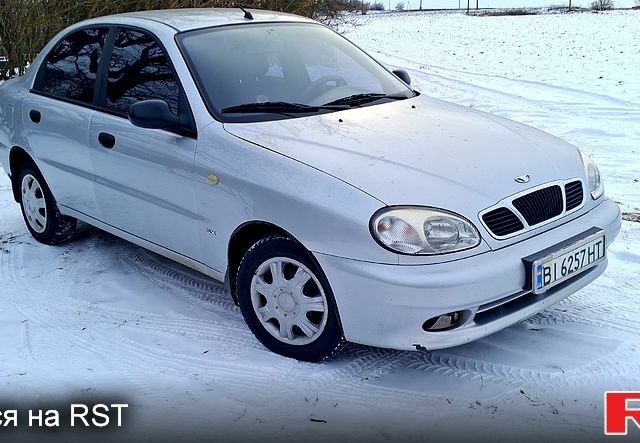 Серый Дэу Ланос, объемом двигателя 1.6 л и пробегом 1230 тыс. км за 2500 $, фото 1 на Automoto.ua