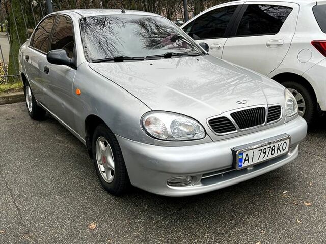 Серый Дэу Ланос, объемом двигателя 1.4 л и пробегом 124 тыс. км за 1999 $, фото 1 на Automoto.ua