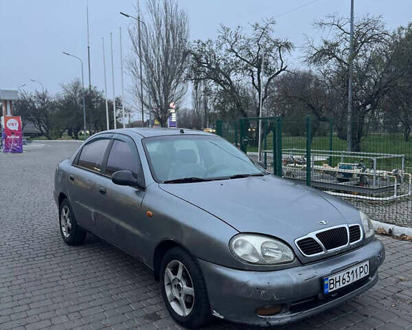 Сірий Деу Ланос, об'ємом двигуна 1.5 л та пробігом 230 тис. км за 1150 $, фото 1 на Automoto.ua