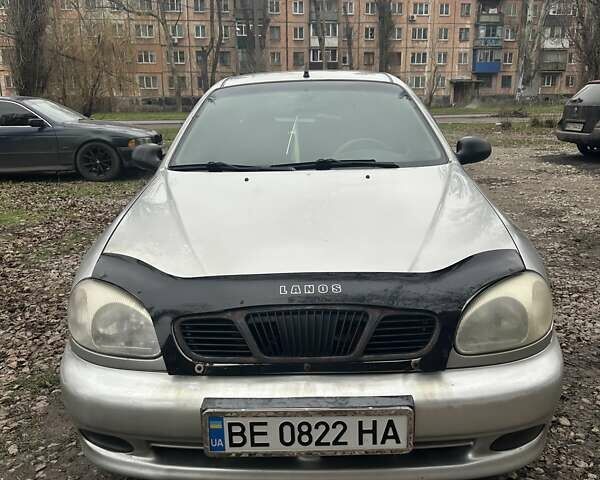 Серый Дэу Ланос, объемом двигателя 1.5 л и пробегом 149 тыс. км за 1600 $, фото 1 на Automoto.ua