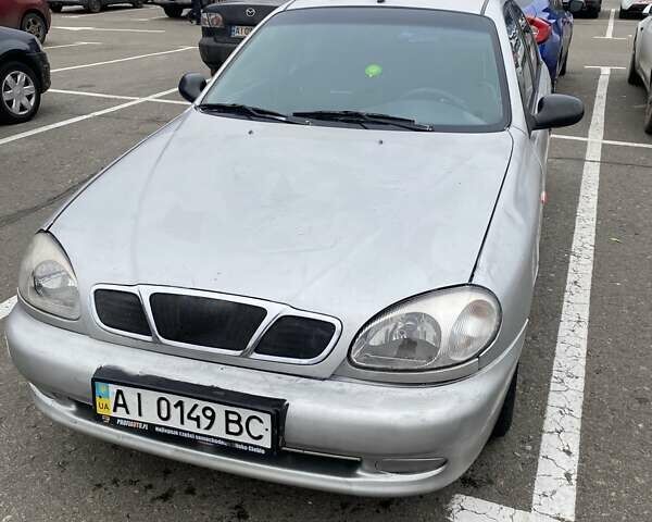 Серый Дэу Ланос, объемом двигателя 1.5 л и пробегом 401 тыс. км за 1500 $, фото 1 на Automoto.ua