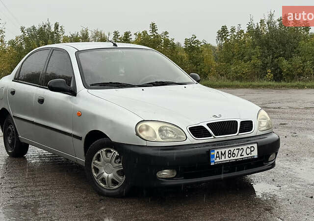 Серый Дэу Ланос, объемом двигателя 1.5 л и пробегом 170 тыс. км за 1900 $, фото 1 на Automoto.ua