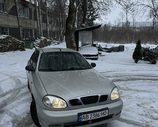 Сірий Деу Ланос, об'ємом двигуна 1.5 л та пробігом 397 тис. км за 1600 $, фото 1 на Automoto.ua