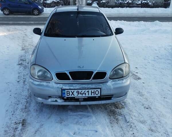 Серый Дэу Ланос, объемом двигателя 1.5 л и пробегом 155 тыс. км за 2300 $, фото 1 на Automoto.ua