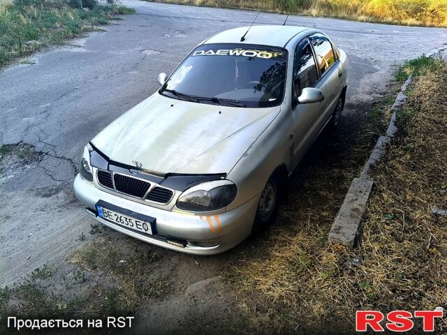Сірий Деу Ланос, об'ємом двигуна 1.5 л та пробігом 260 тис. км за 1500 $, фото 1 на Automoto.ua