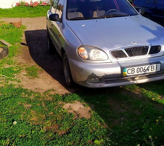 Сірий Деу Ланос, об'ємом двигуна 1.5 л та пробігом 200 тис. км за 600 $, фото 1 на Automoto.ua