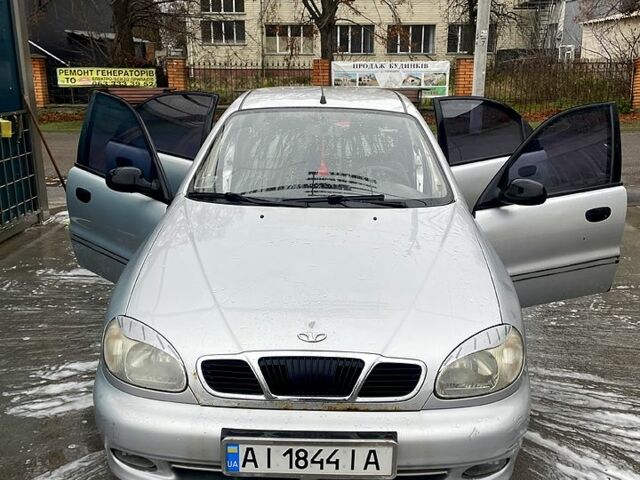 Серый Дэу Ланос, объемом двигателя 1.6 л и пробегом 139 тыс. км за 2400 $, фото 1 на Automoto.ua