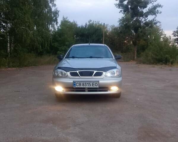 Серый Дэу Ланос, объемом двигателя 1.6 л и пробегом 203 тыс. км за 2900 $, фото 1 на Automoto.ua