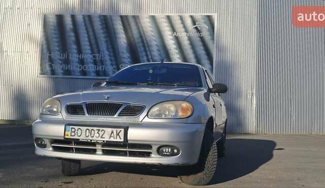 Сірий Деу Ланос, об'ємом двигуна 1.39 л та пробігом 220 тис. км за 3000 $, фото 1 на Automoto.ua