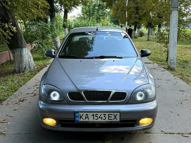 Сірий Деу Ланос, об'ємом двигуна 1.4 л та пробігом 220 тис. км за 2200 $, фото 1 на Automoto.ua