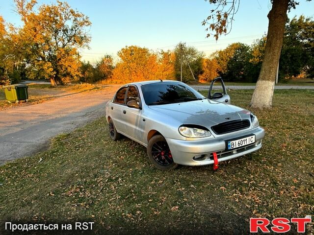 Серый Дэу Ланос, объемом двигателя 1.4 л и пробегом 163 тыс. км за 2700 $, фото 1 на Automoto.ua