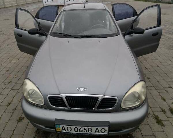 Сірий Деу Ланос, об'ємом двигуна 1.5 л та пробігом 187 тис. км за 2450 $, фото 1 на Automoto.ua