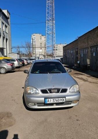 Серый Дэу Ланос, объемом двигателя 1.5 л и пробегом 190 тыс. км за 1950 $, фото 1 на Automoto.ua