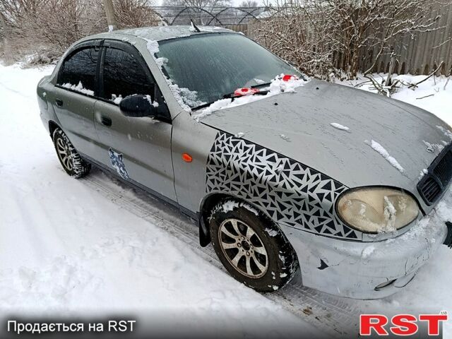 Сірий Деу Ланос, об'ємом двигуна 1.5 л та пробігом 300 тис. км за 1290 $, фото 1 на Automoto.ua