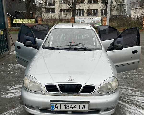 Сірий Деу Ланос, об'ємом двигуна 1.6 л та пробігом 139 тис. км за 3100 $, фото 1 на Automoto.ua