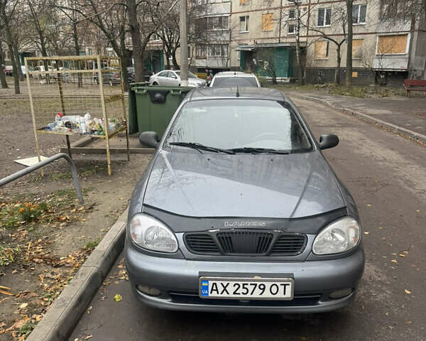 Сірий Деу Ланос, об'ємом двигуна 1.6 л та пробігом 165 тис. км за 2500 $, фото 1 на Automoto.ua