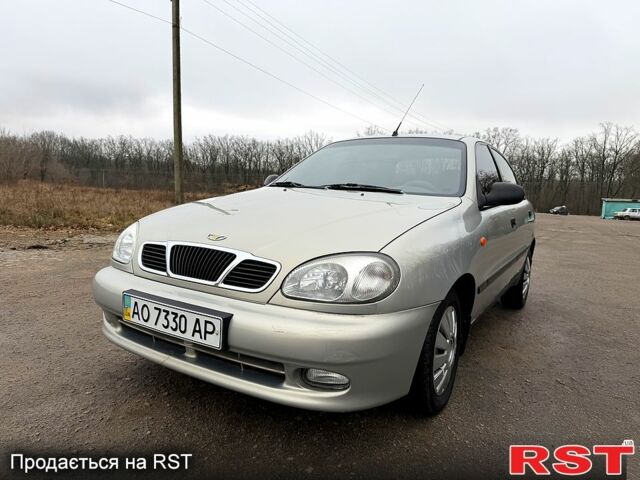 Серый Дэу Ланос, объемом двигателя 1.5 л и пробегом 210 тыс. км за 2500 $, фото 1 на Automoto.ua